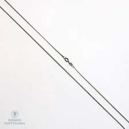 Panssarikaulaketju, pituus 45cm, 925,  Paino: 2,4 g