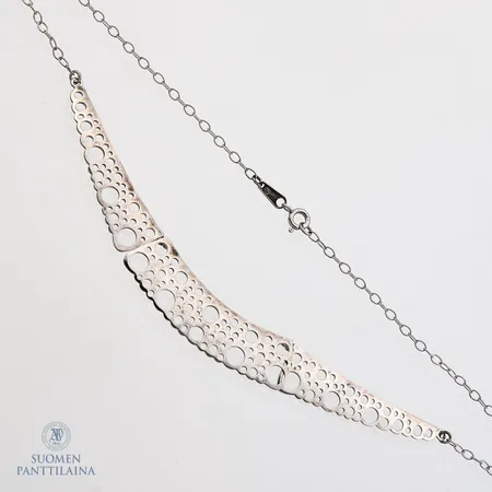 Kaulakoru, Pitsi, Liisa Vitali, ketjun pituus 45cm, 925, Paino: 8,8 g