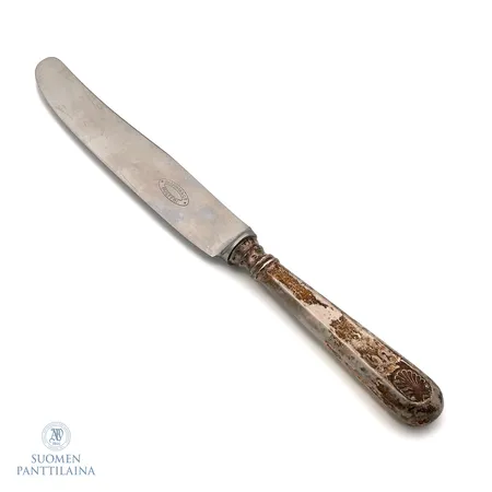 Veitsi, kaiverrettu, Musla, pituus 213mm, 813br,  Paino: 57,7 g