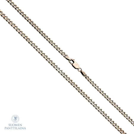 Panssarikaulaketju, pituus 55,5cm, leveys 4,5mm, 925,  Paino: 20,8 g