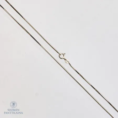 Venetsia-kaulaketju, pituus 50cm, 925,  Paino: 4 g