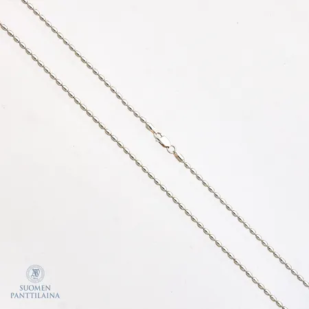 Kaulaketju, pituus 45,5cm, 925,  Paino: 8,3 g