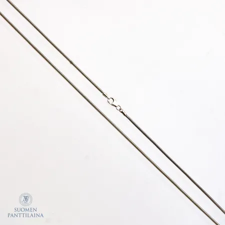 Kaulaketju, pituus 49cm, 925,  Paino: 5 g