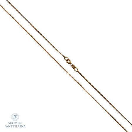 Venetsia-kaulaketju, pituus 51,5cm, 585,  Paino: 2,5 g