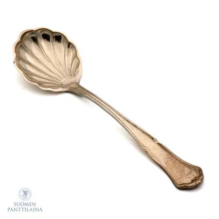 Sokerilusikka, pituus 116mm, Chippendale, 830,  Paino: 15,1 g