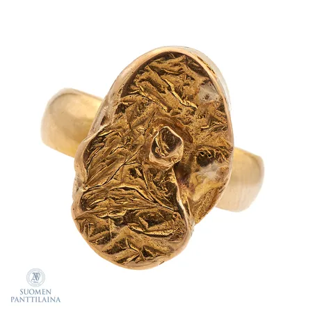 Sormus, koko 16½, 750,  Paino: 10,9 g