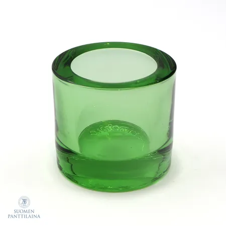 Kivi -tuikkulyhty, Iittala Marimekko, Omenan vihreä, korkeus 60mm