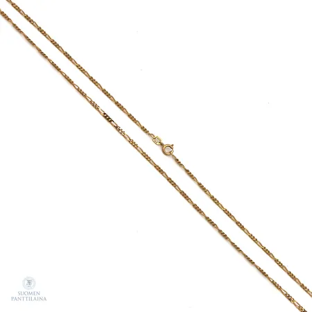 Figaro-kaulaketju, pituus 55cm, 585,  Paino: 4,2 g