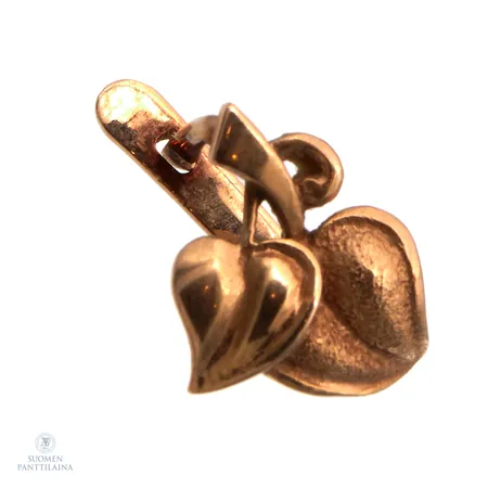 Korvakoru, korkeus 14mm, 585,  Paino: 1,8 g
