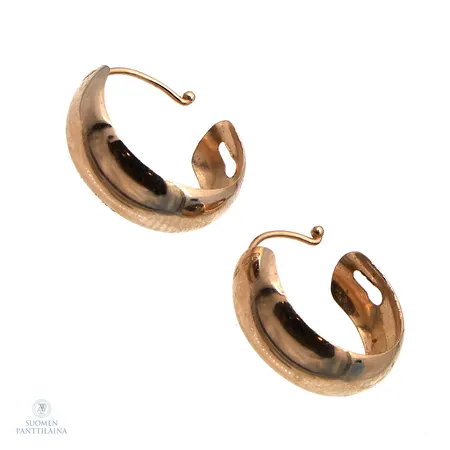 Korvakorut, korkeus 13mm, 585, Paino: 0,6 g