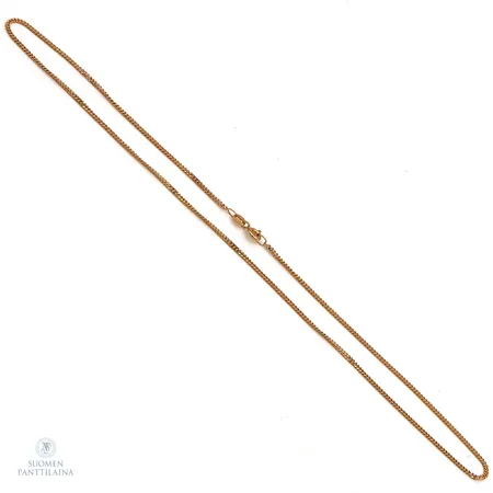 Panssarikaulaketju, pituus 42cm, 585,  Paino: 3,6 g