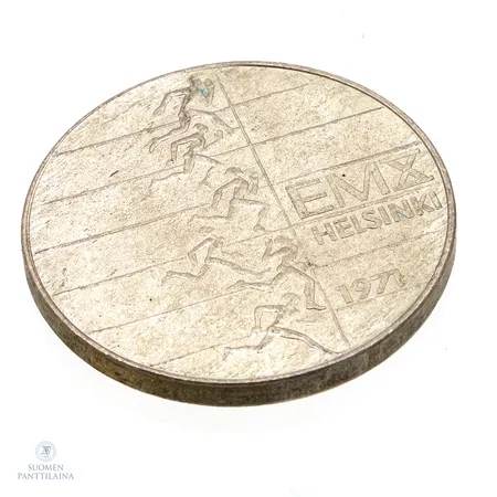Juhlaraha Suomi 10mk 1971 EMX helsinki, 500, Paino: 24,2 g