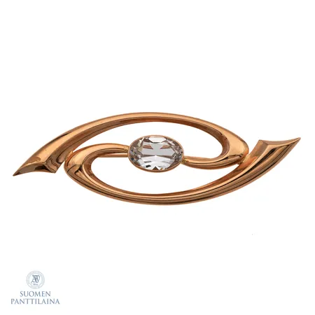Kivirintaneula, leveys 64mm, kaiverrettu, 585br,  Paino: 3,9 g