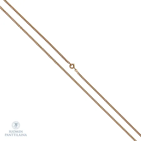Panssarikaulaketju, pituus 61,5cm, leveys 2,2mm, 585, Paino: 8,6 g