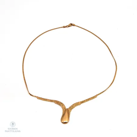 Kaulakoru, pituus 43cm, 585,  Paino: 7,1 g