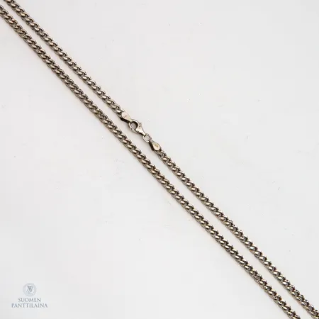 Panssarikaulaketju, leveys 4,2mm, pituus 56cm, 925, Paino: 23,3 g