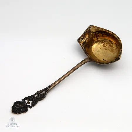 Kastikekauha, Ruusu, pituus 160mm, kaiverrettu, 813, Paino: 32,6 g