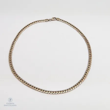 Panssarikaulaketju, leveys 5,1mm, pituus 45,5cm, 925, Paino: 26,3 g