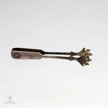 Sokeripihdit, Musla, kaiverrettu, 110mm, 813,  Paino: 18,4 g