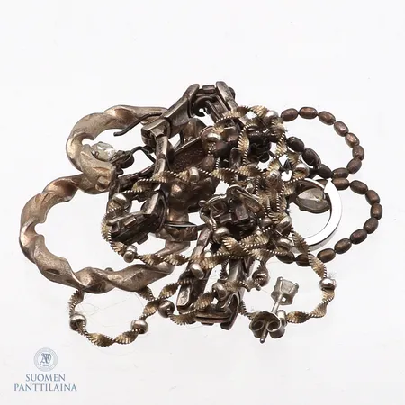 Viallisia hopea koruja, 925br,  Paino: 32,8 g