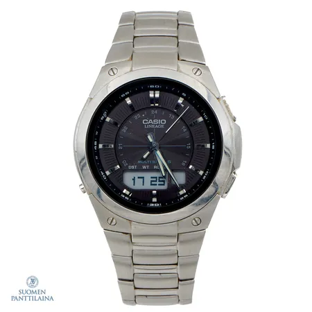 Teräsrannekello Casio Lineage, ref. LCW-M150 , sarjanumero 5135, automaatti, rungon Ø 38mm, rannekkeen pituus 180mm
