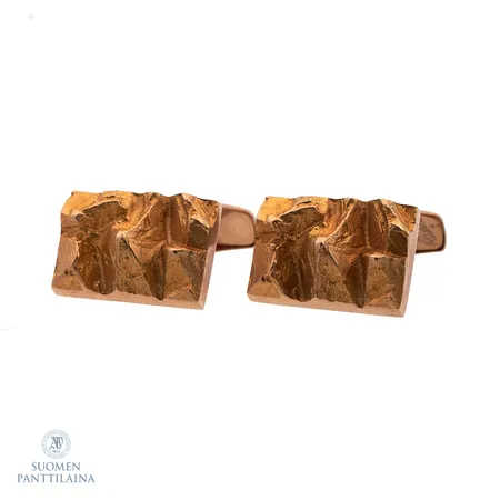 Kalvosinnapit, mitat 12x17mm, 585,  Paino: 12,6 g