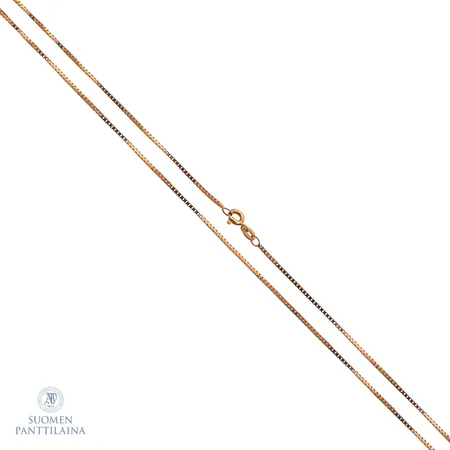 Venetsia-kaulaketju, pituus 44,5cm, 585,  Paino: 4,8 g