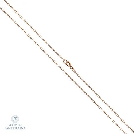 Kaulaketju, pituus 50,5cm, 585,  Paino: 2,8 g