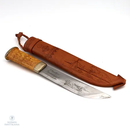 Kotkapuukko, Marttiini, pituus 225mm, nahkatuppi