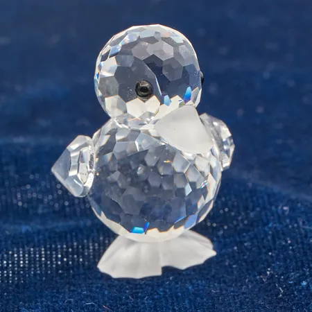 Kristallikoriste, Swarovski, malli 012728, ankka, korkues 33mm 