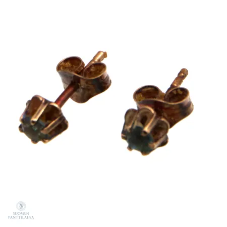 Kivikorvakorut, korkeus 4mm, 585br,  Paino: 0,6 g