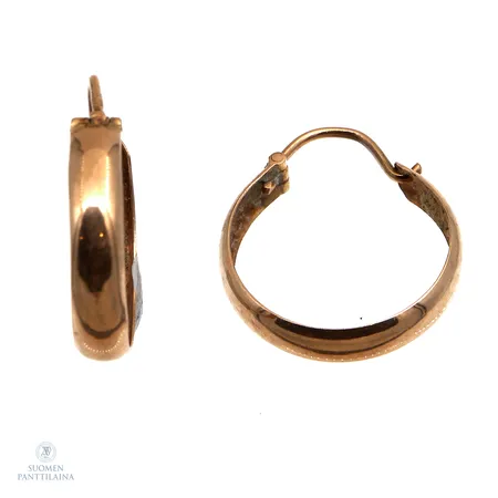 Korvarenkaat, korkeus 19mm, 585,  Paino: 1,1 g