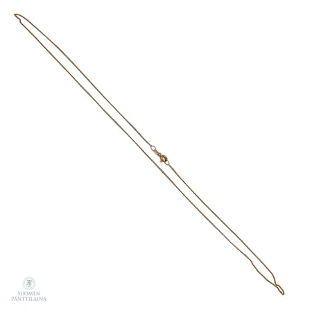 Panssarikaulaketju, ketjussa venymää, pituus 48,5cm, 585,  Paino: 1,2 g