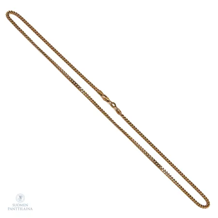 Panssarikaulaketju, pituus 45.5cm, leveys 2.7mm, 585, Paino: 11,3 g