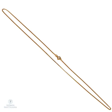 Venetsia-kaulaketju, pituus 42cm, 585,  Paino: 2 g