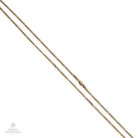 Figaro-kaulaketju, pituus 61.5cm, 585,  Paino: 6,6 g