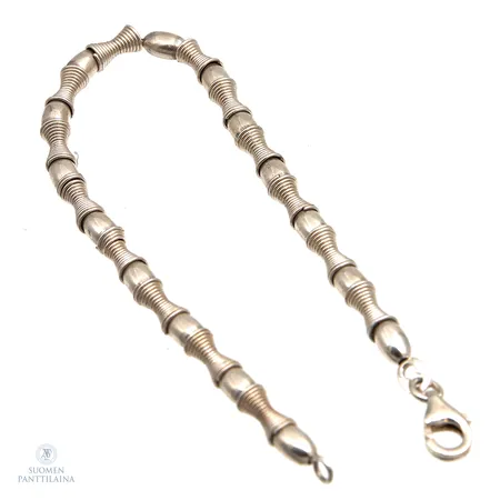 Rannekoru, pituus 190mm, 925,  Paino: 9,2 g