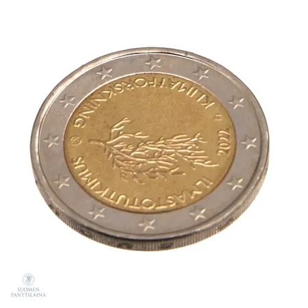 Kolikko, 2 euroa, Suomi 2022,