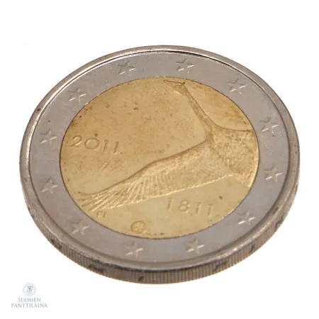 Kolikko, 2 euroa, Suomi 2011