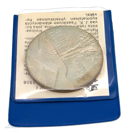 Juhlaraha, Lahti MM 1978, nimellisarvo 25mk, 500 ,  Paino: 26,3 g