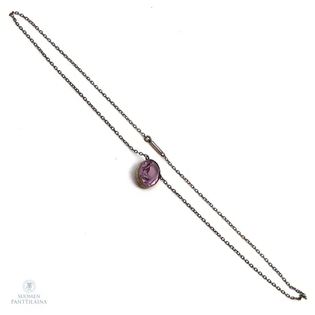 Kivikaulakoru, pituus 42.5cm, 800br,  Paino: 4,2 g