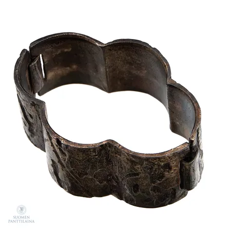 Serviettirengas, mitat 41x29x15mm, 925,  Paino: 16,7 g