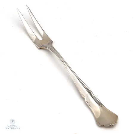 Leikkelehaarukka, Chippendale, pituus 116mm, 813,  Paino: 9,5 g
