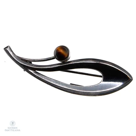 Rintaneula kivellä, leveys 56mm, 813br,  Paino: 4,7 g