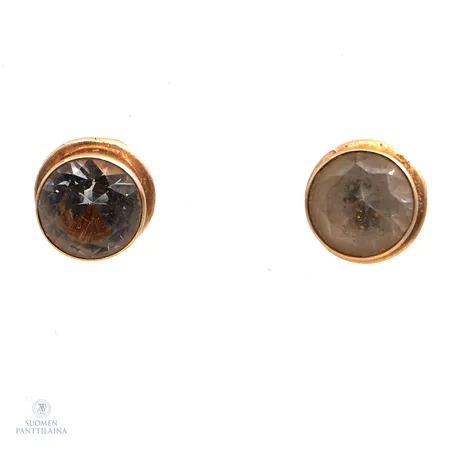 Kivikorvakorut, korkeus 7mm, 585br,  Paino: 2 g