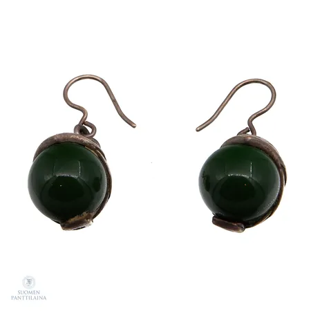 Kivikorvakorut, Tintti, Kalevala koru, korkeus 38mm, 925br,  Paino: 10,4 g