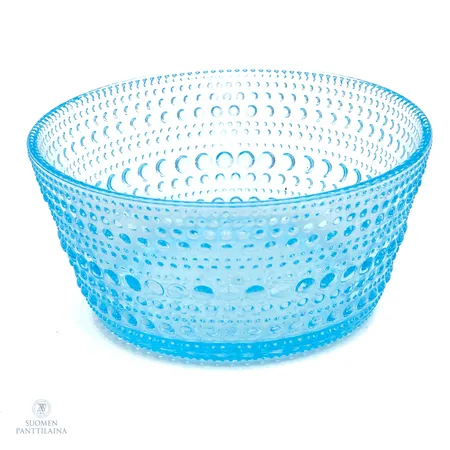 Kulho, Kastehelmi, Iittala, Ø110mm, vaalen sininen