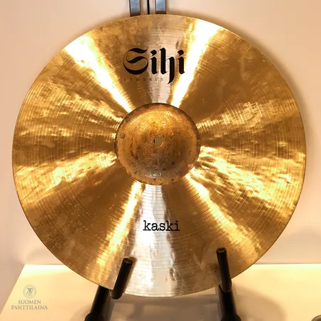 Symbaali, Sihi Cymbals, Kaski, Thin Crash, 18" 45cm, pientä käytönjälkeä 