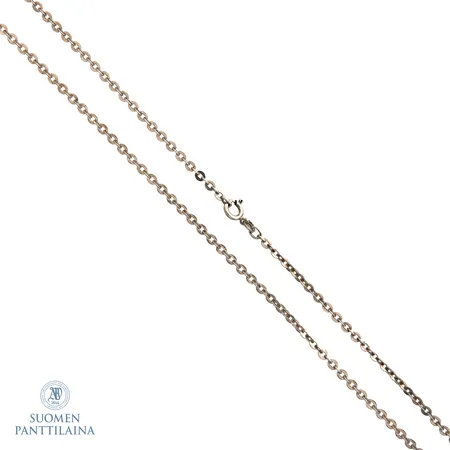 Kaulaketju, pituus 70,5cm, 925,  Paino: 9,5 g