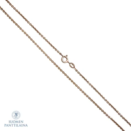 Ankkuri-kaulaketju, pituus 45cm, leveys 1,3mm, 925,  Paino: 4 g
